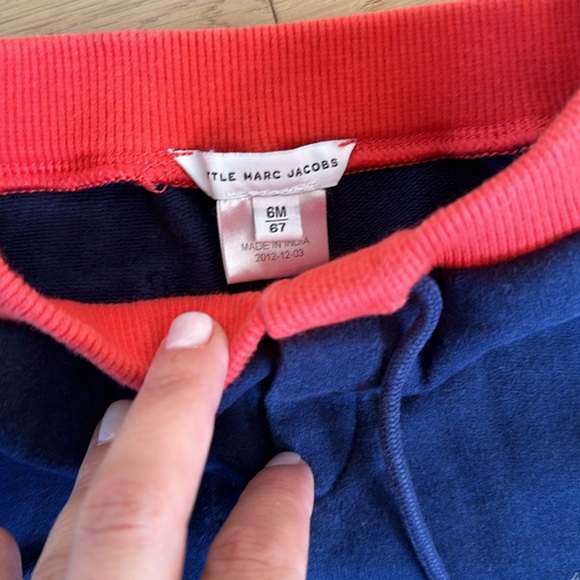 Little Marc Jacobs shorts size 6 months - Picture 2 of 3